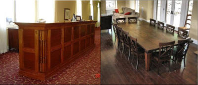 Bar and Dining Room Table