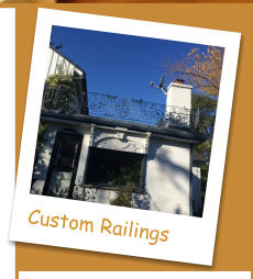 Custom Railings Flat Roof Railing - Markham